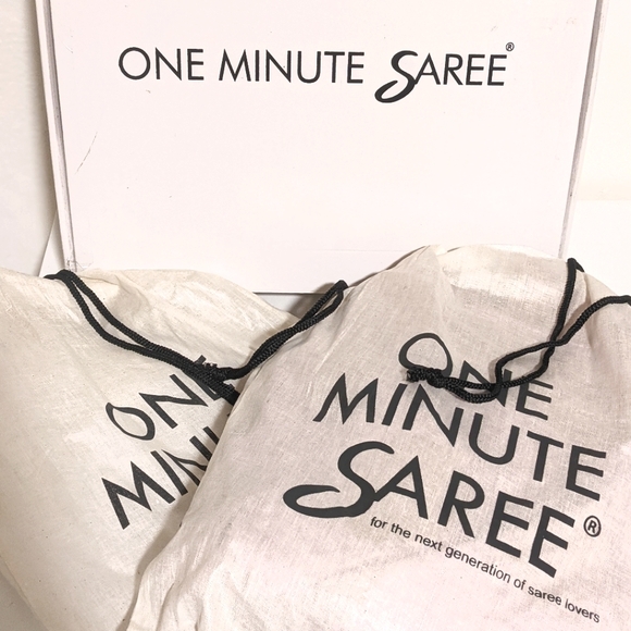 Pia Purple Art Silk Paisley Design Banarasi One Minute Saree - Picture 8 of 9